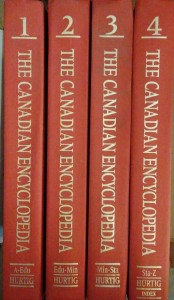 The Canadian encyclopedia. In 4 vol.