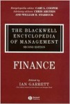 The Blackwell Encyclopedia of Management. In 12 volumes. Volume 4. Finance