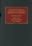 The dictionary of eighteenth-century British philosophers. In 2 volumes. Volume 1. A — J