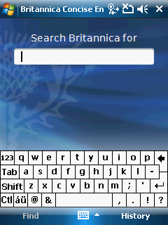 Скриншоот приложения «Britannica Concise Encyclopedia 2011»