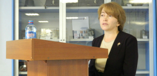Клара Ишбулдиновна Аглиуллина на научно-практической конференции «Изучение малой территории как основа развития региональной энциклопедистики» (20 февраля 2020 года)