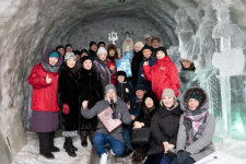 Участники презентации научно-популярной энциклопедии «Якутский холод: полюс, холода, вечная мерзлота, Крайний Север, Арктика» (28 февраля 2020 года)