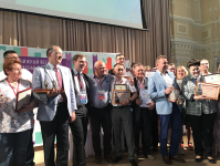После церемонии награждения участников конкурса «Лучшие книги года — 2020» (18 июня 2021 года)