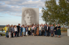 Участники конференции «Сергей Есенин в контексте эпохи» (село Константиново, 15 сентября 2018 года)