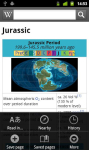 Скриншот официального приложения для чтения Википедии в аппаратах Android