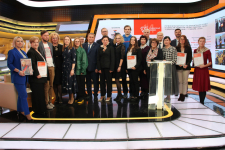 Лауреаты премии «Серебряный лучник — Самара» за 2023 год (8 февраля 2024 года). Фото: «Серебряный лучник»