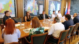 Встреча врио губернатора Тульской области Алексея Дюмина с авторами лучших предложений в Программу социально-экономического развития Тульской области на 2016-2021 годы (30 мая 2016 года)