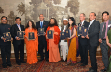 Участники презентации англоязычной «Энциклопедии индуизма» (Encyclopedia of Hinduism) в USC (26 августа 2013 года). Фото: IHRF