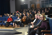 Участники и гости презентации ломоносовской «Поморской энциклопедии» (31 октября 2022 года). Фото: САФУ