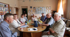 На встрече рабочей группы — участников создания «Энциклопедии Нязепетровского района» (июнь 2022 года). Фото: «Нязепетровские вести»