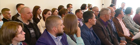 Заседание участников Российского исторического общества в Благовещенске (13 мая 2021 года). Фото: ГТРК «Амур»
