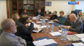 Заседание редсовета «Российской театральной энциклопедии» (январь 2019 года)