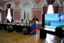 Алексей Зимин на конференции в РГУ им. С. А. Есенина (26 сентября 2014 года)
