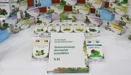 12-й том энциклопедического труда «Лекарственные растения Туркменистана» (10 октября 2020 года)