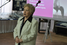 Александра Самойленко на презентации «Чембарской энциклопедии» (12 февраля 2013 года)