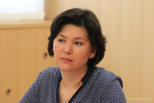 Гульнара Кутлугаллямова на пресс-конференции в ИА «Башинформ» (12 марта 2014 года)