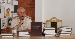 Геннадий Зайцев на презентации народной энциклопедии «Ермак» (15 июня 2023 года). Фото: ГАСПИТО