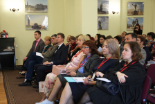 На пленарном заседании конференции «Купринские чтения» (7 сентября 2021 года). Фото: ДРУНБ