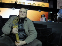 Википедист Сергей Семёнов на конкурсе «Премия Рунета»