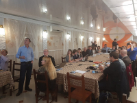 Участники первого Приволжского вики-семинара (Йошкар-Ола, 6 ноября 2017 года)