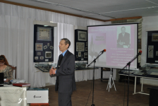 Пётр Фролов на презентации «Чембарской энциклопедии» (12 февраля 2013 года)