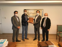 Посещение Дамиром Мухетдиновым фонда «Центр исламских исследований» (3 ноября 2020 года)