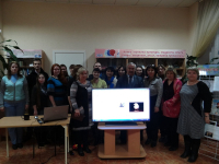 Встреча волонтёров башкирской Википедии с сотрудниками уфимских библиотек (ноябрь 2015 года)
