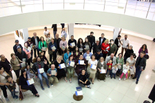 Участники презентации энциклопедического словаря-указателя «Изобразительное искусство Дагестана XX-XXI вв.» (9 октября 2020 года)