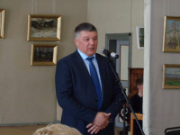 Виталий Матвеев на презентации «Вольского биографического словаря» (28 марта 2019 года)
