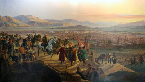 Януарий Суходольский. Сдача крепости Эрзерум 27 июня 1829 года, 1834 г.