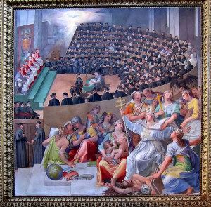 Тридентский собор (1588), Санта-Мария-ин-Трастевере, Рим. Паскуале Кати