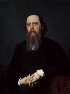 Крамской Иван. Портрет писателя М. Е. Салтыкова-Щедрина, 1879 год