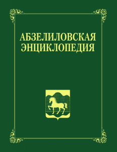 Дизайн лицевой стороны переплёта «Абзелиловской энциклопедии» (2015)