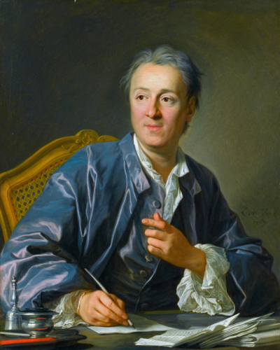 Луи-Мишель ван Лоо. Портрет Дени Дидро, 1767 год