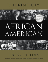 Дизайн лицевой стороны переплёта «Афроамериканской энциклопедии Кентукки» (The Kentucky african american encyclopedia; 2015)