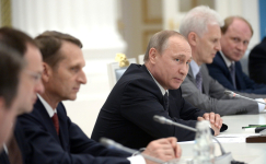 Встреча Владимира Путина с участниками Общероссийского исторического собрания (22 июня 2016 года)