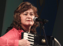 Тамара Гигуашвили на отчётном концерте Союза композиторов Хакасии (3 февраля 2024 года). Фото: Тамара Гигуашвили/«Пульс Хакасии»