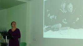Мария Миронова на конференции «Краеведы о краеведах» (10 октября 2015 года)