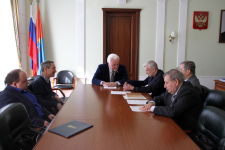 Встреча председателя Тамбовской областной Думы Евгения Матушкина с учёными ТГУ им. Г. Р. Державина (11 апреля 2017 года)
