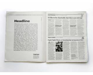 Принт: Swedish National Encyclopaedia: Headline