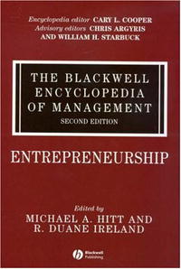 The Blackwell Encyclopedia of Management. In 12 volumes. Volume 3. Entrepreneurship