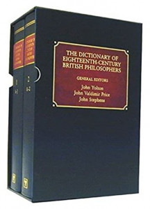 The dictionary of eighteenth-century British philosophers. In 2 volumes