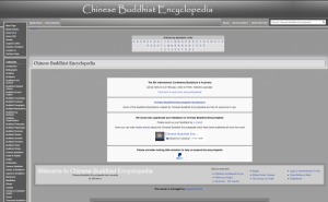 Chinese buddhist encyclopedia