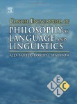 Concise encyclopedia of philosophy of language and linguistics
