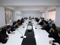 Начало презентации «Энциклопедии Алишера Навои» (18 марта 2025 года). Фото: ТГУВ