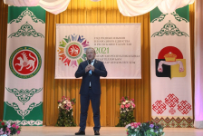 Марат Гафаров на презентации энциклопедии Дрожжановского района Татарстана (13 февраля 2021 года)