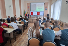 Руслан Красильников выступает на презентации «Энциклопедии Великой Отечественной войны 1941—1945 гг. Пензенская область» (13 мая 2025 года). Фото: VK-страница ЦТО