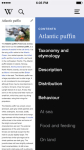 скриншот приложения Wikipedia Mobile 4.0.1 (iOS)