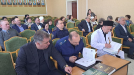Представители творческого коллектива на рабочей встрече по разработке энциклопедии Арского района Республики Татарстан (26 февраля 2025 года). Фото: ИТЭР АН РТ