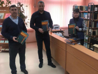 Передача «Популярной энциклопедии» издательства «Терра» в ЦБС им. Андрея Белого г. Балашиха (14 ноября 2019 года)